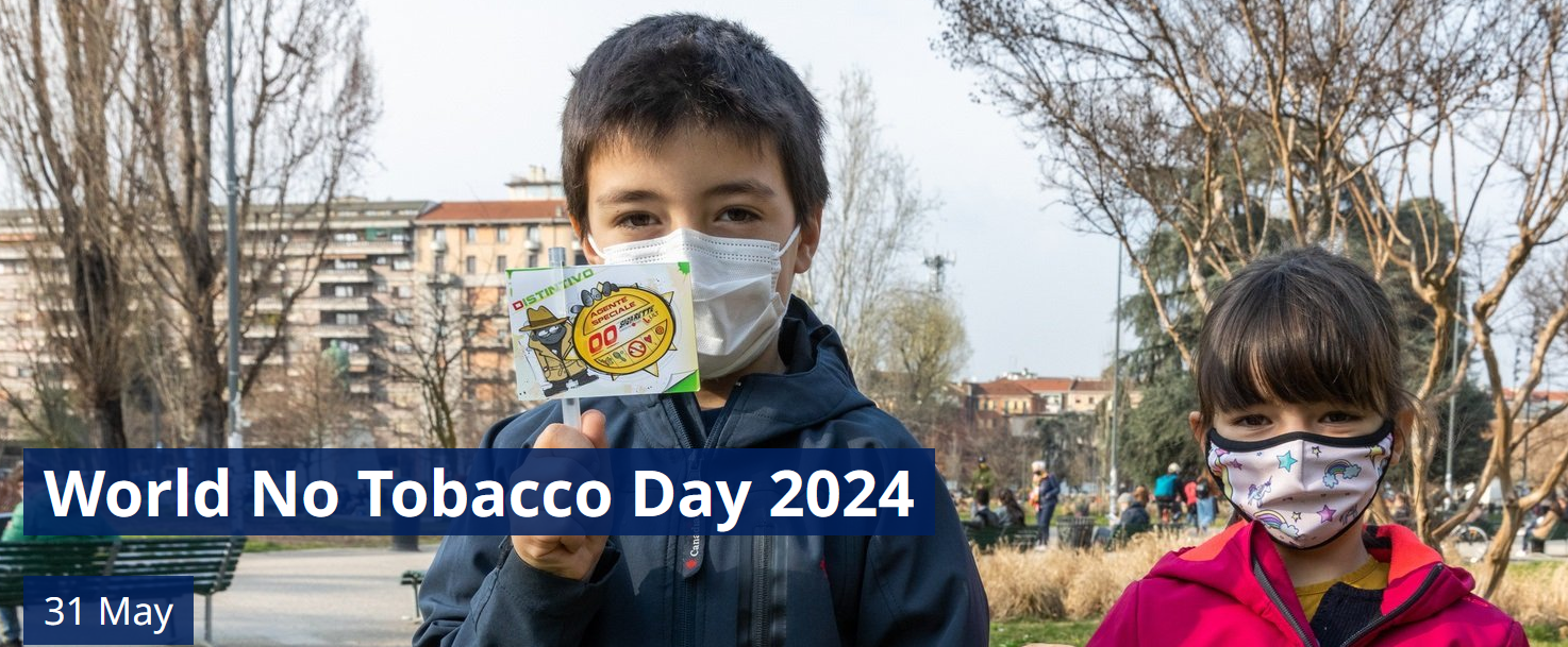 Giornata mondiale senza tabacco 2024: proteggere i bambini dalle interferenze dell'industria del tabacco